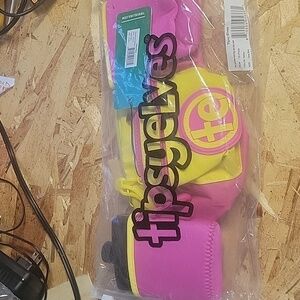 Tipsy Elves NWT Pink‎ Lemonade Fanny Pack With Flask and Drink Holder